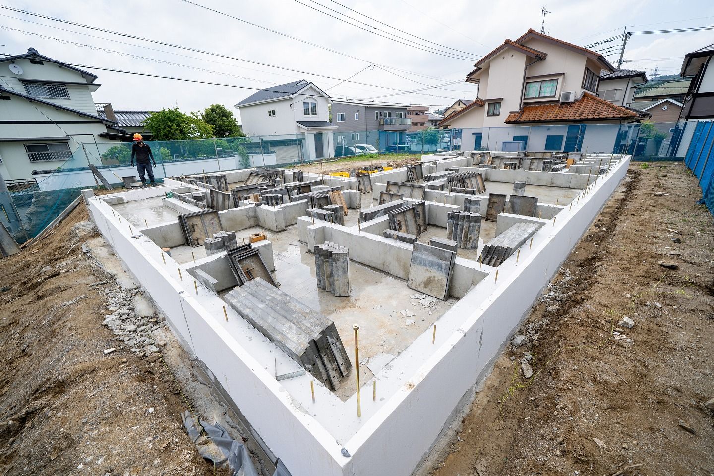 「宗像市11」注文住宅現場リポート①【基礎工事】【型枠解体】