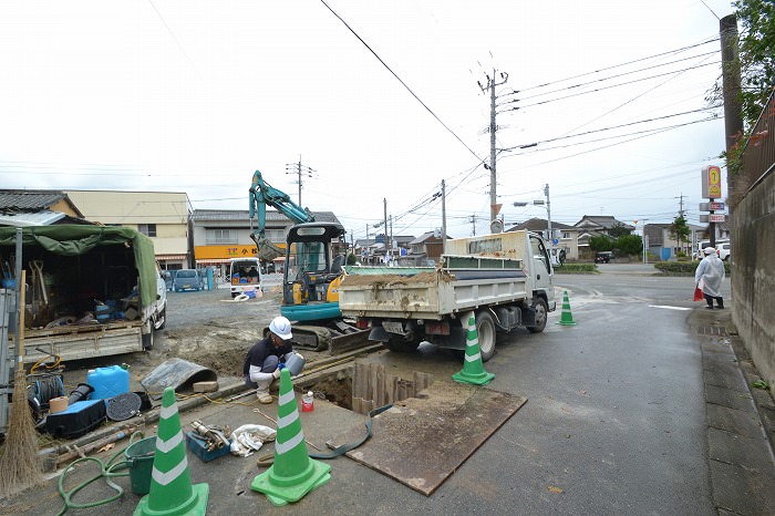 「福津市宮司元町01」注文住宅現場リポート③【基礎工事】【給排水】