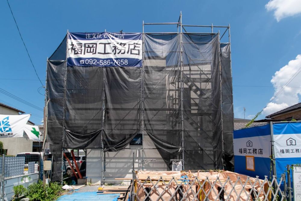 「春日市09」注文住宅現場リポート⑧【木工事】【石膏ボード】