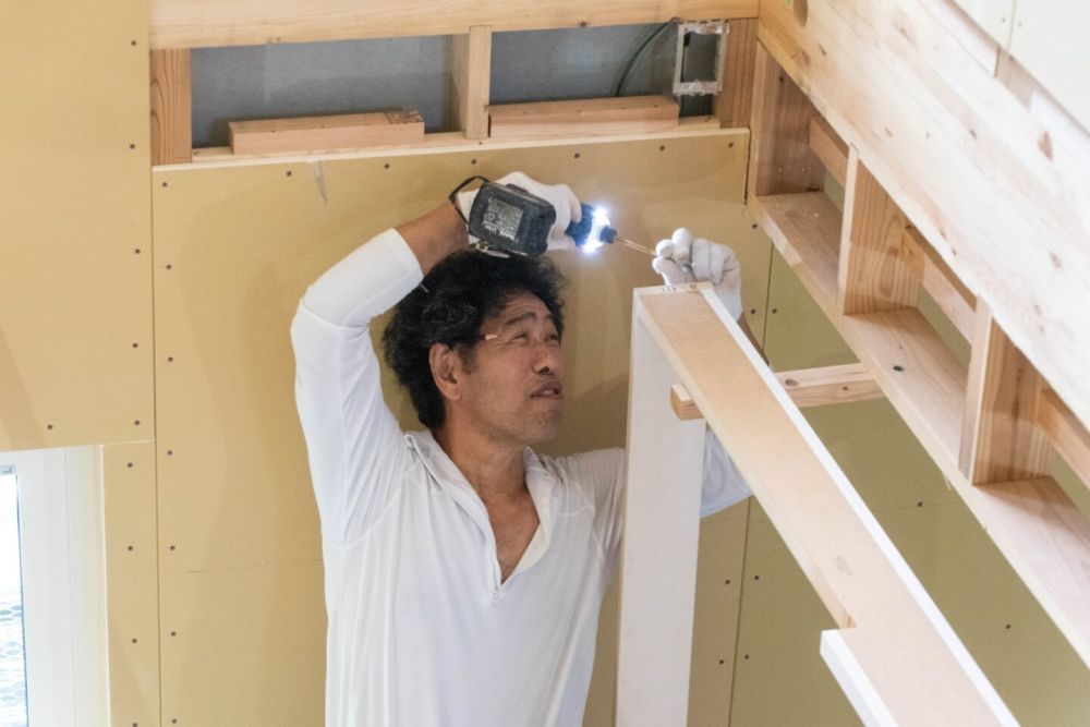 「春日市09」注文住宅現場リポート⑧【木工事】【石膏ボード】