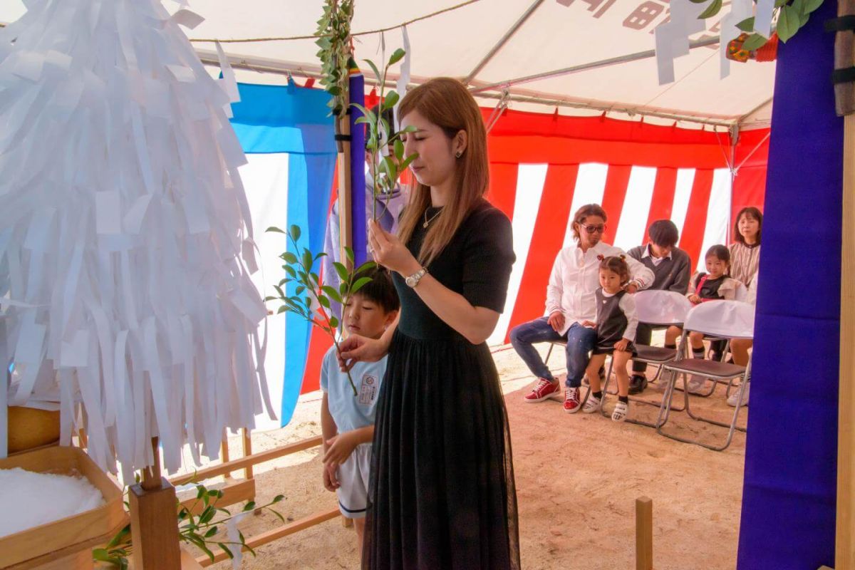 「春日市14」注文住宅現場リポート①【地鎮祭】