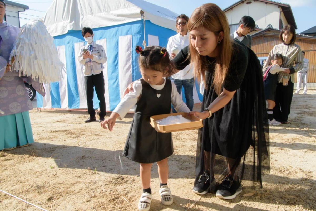 福岡県春日市14　注文住宅建築現場リポート①　～地鎮祭～