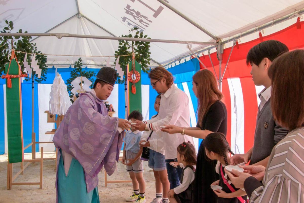 福岡県春日市14　注文住宅建築現場リポート①　～地鎮祭～