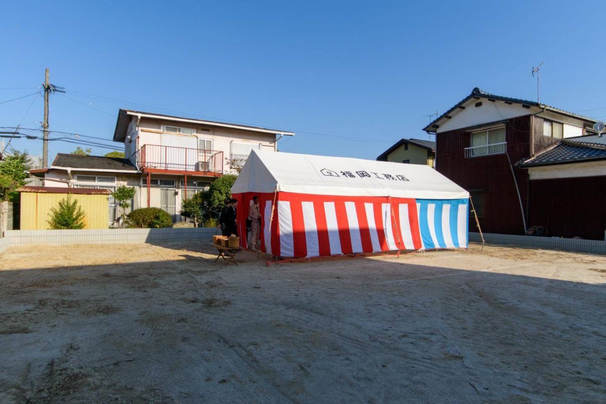 「春日市14」注文住宅現場リポート①【地鎮祭】