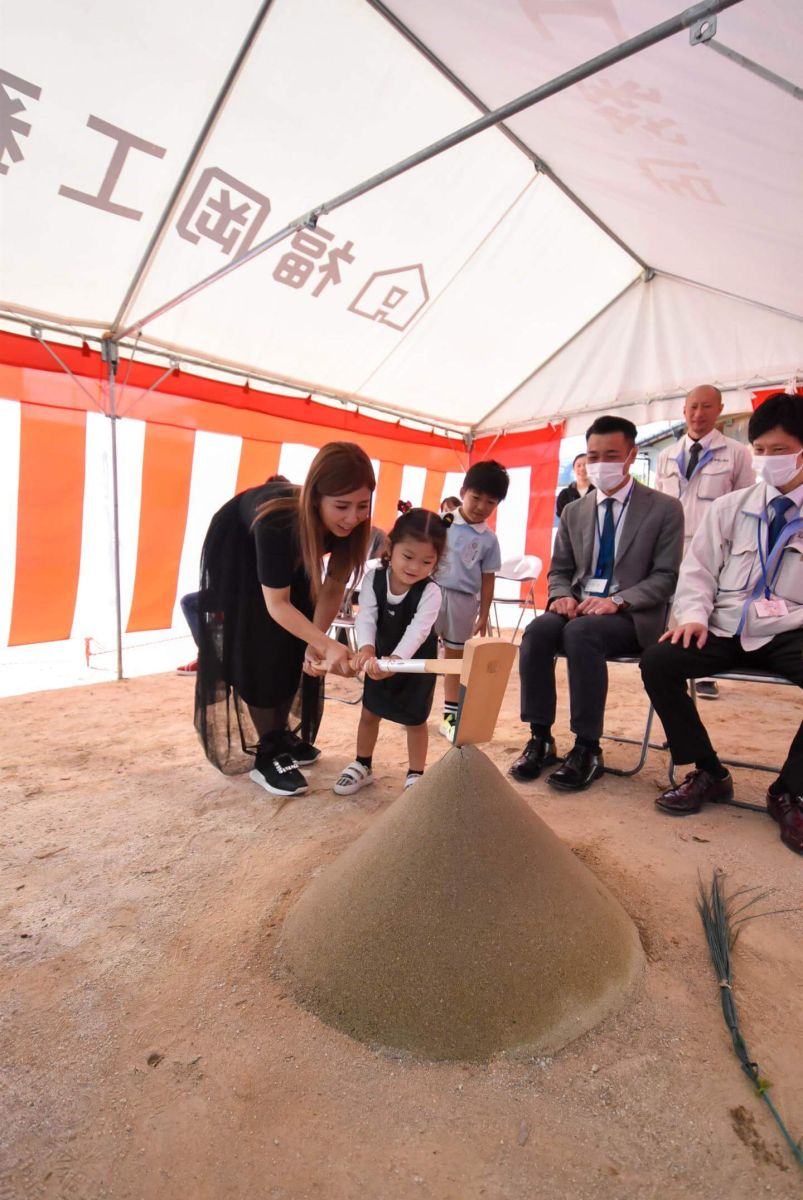 福岡県春日市14　注文住宅建築現場リポート①　～地鎮祭～