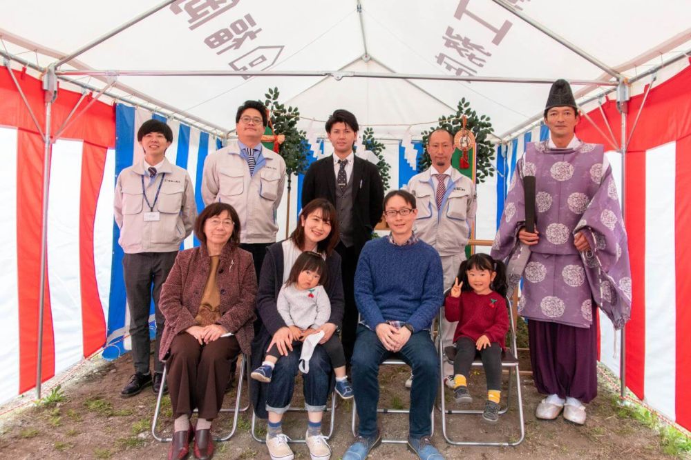 福岡県春日市09　注文住宅建築現場リポート①　～地鎮祭～