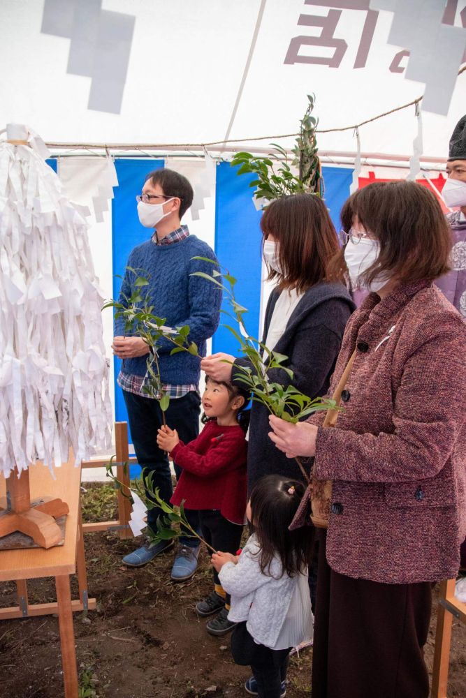 福岡県春日市09　注文住宅建築現場リポート①　～地鎮祭～