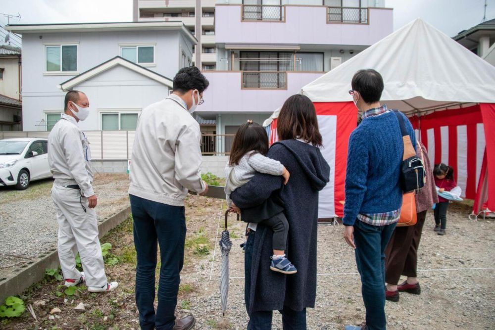 「春日市09」注文住宅現場リポート①【地鎮祭】
