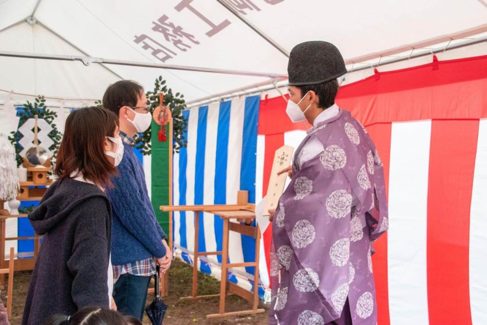 福岡県春日市09　注文住宅建築現場リポート①　～地鎮祭～