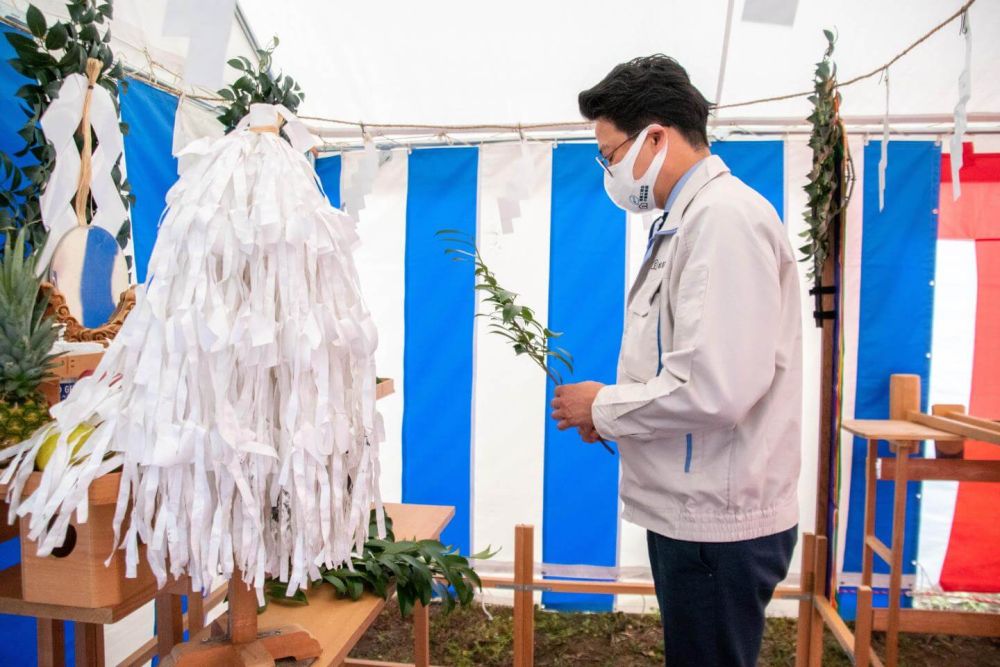 「春日市09」注文住宅現場リポート①【地鎮祭】