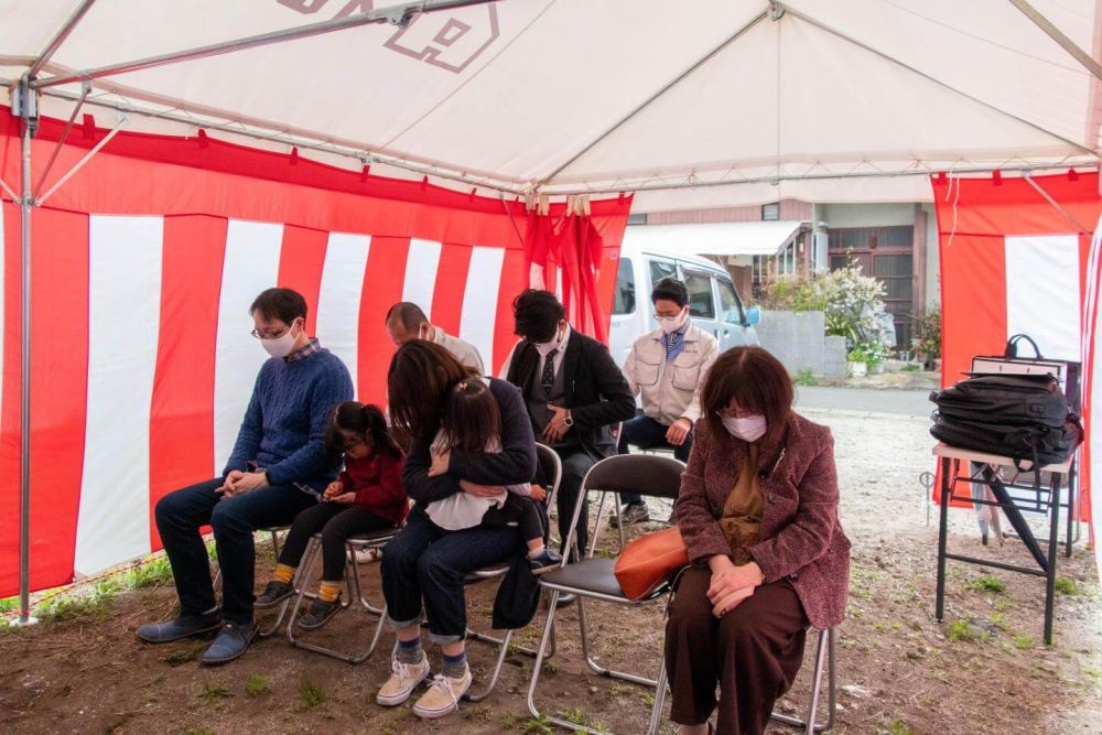 福岡県春日市09　注文住宅建築現場リポート①　～地鎮祭～