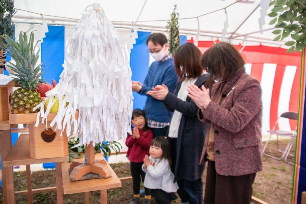 福岡県春日市09　注文住宅建築現場リポート①　～地鎮祭～