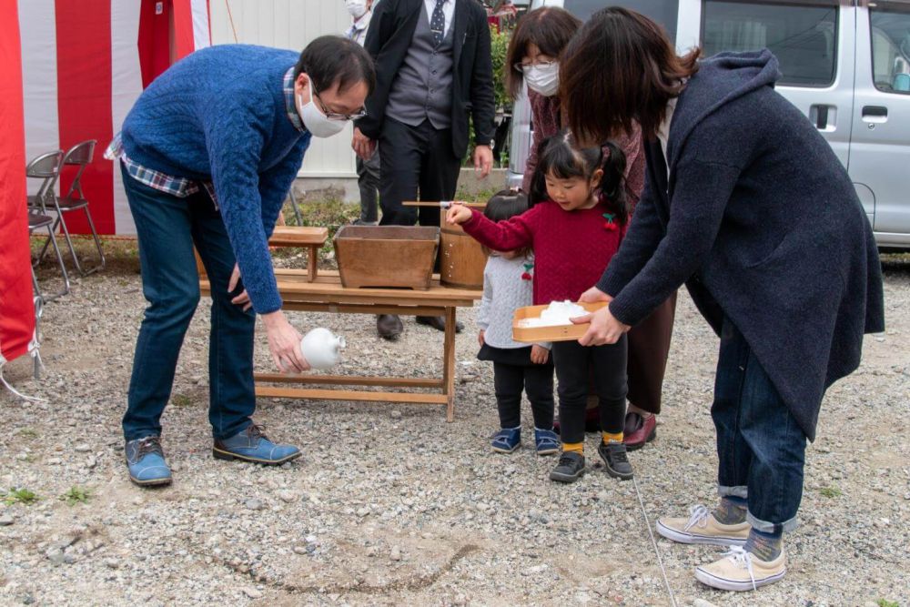 福岡県春日市09　注文住宅建築現場リポート①　～地鎮祭～