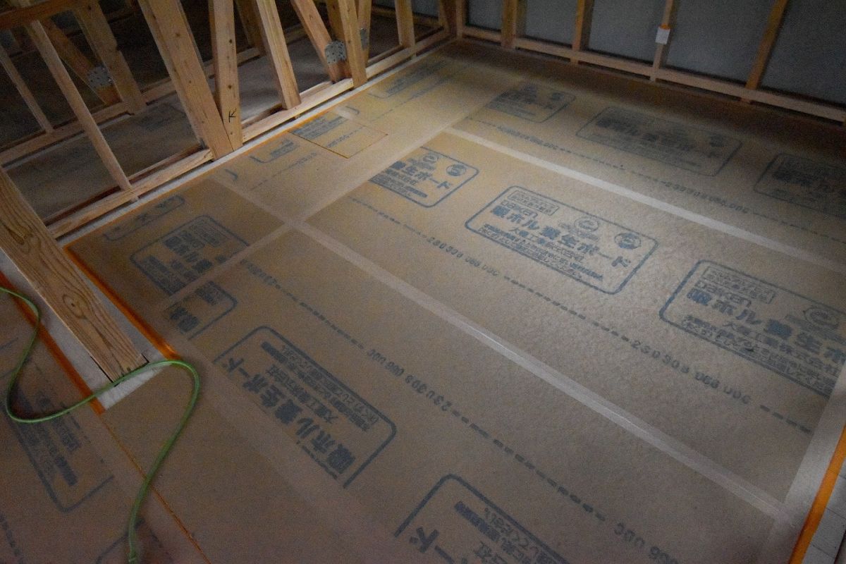 「福岡市南区柏原05」注文住宅現場リポート⑤【木工事】【下地】