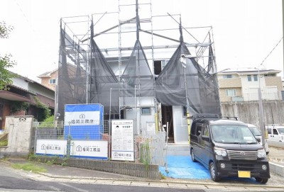 福岡市南区老司02　注文住宅建築現場リポート⑧