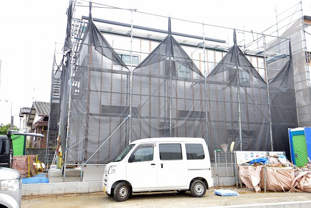 福岡市南区老司02　注文住宅建築現場リポート⑧