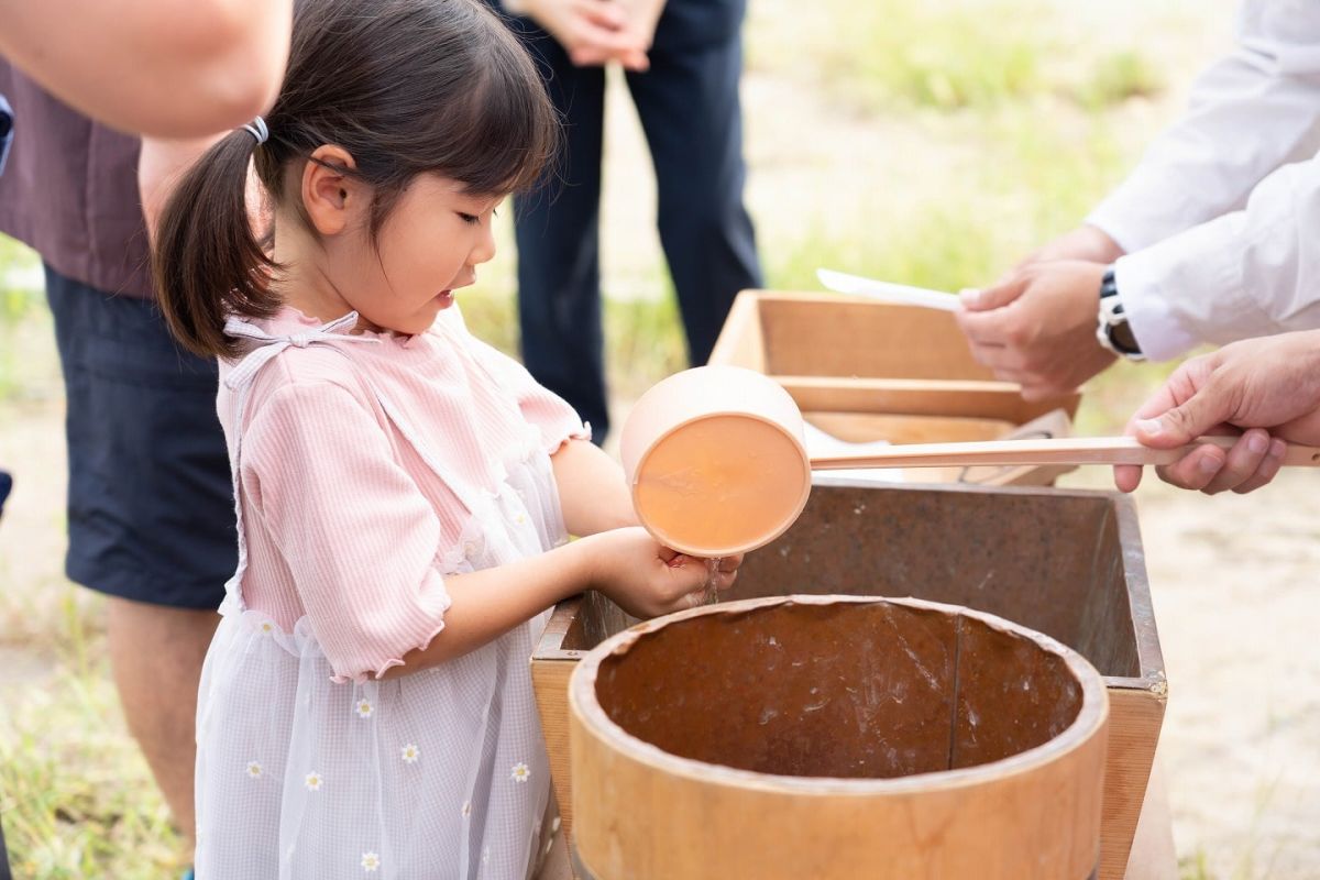 福岡県那珂川市11　注文住宅建築現場リポート①　～地鎮祭～