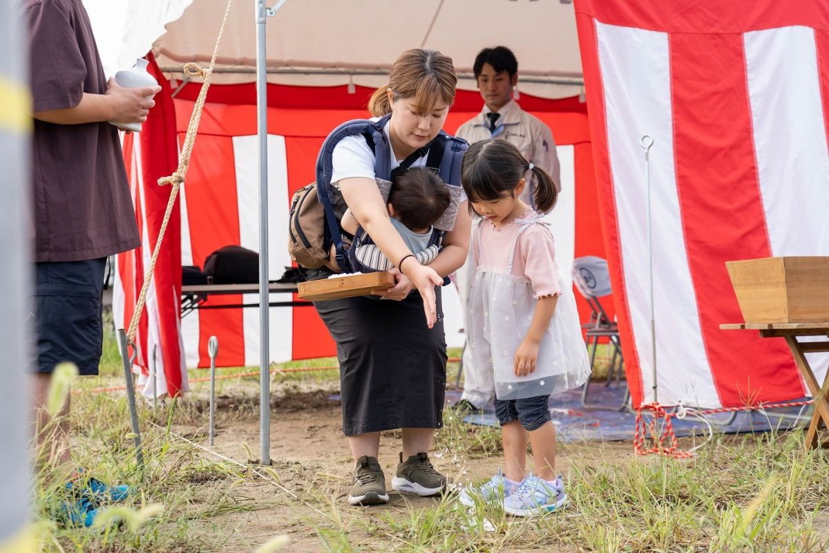 福岡県那珂川市11　注文住宅建築現場リポート①　～地鎮祭～