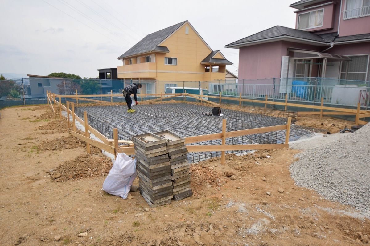 福岡県大野城市大城01　注文住宅建築現場リポート②　～基礎工事～