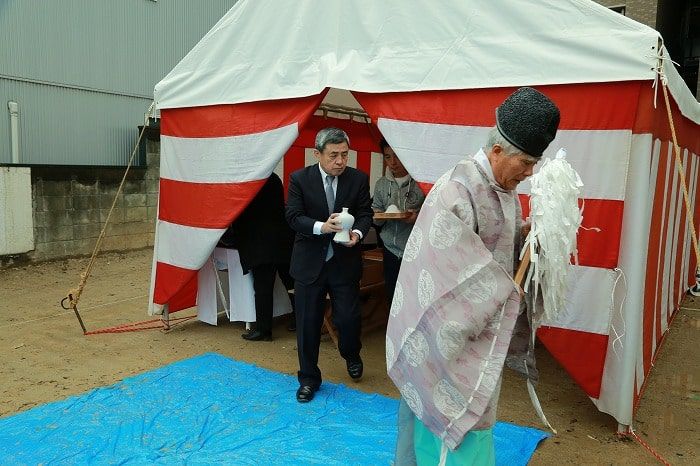 「福岡市早良区03」注文住宅現場リポート①【地鎮祭】