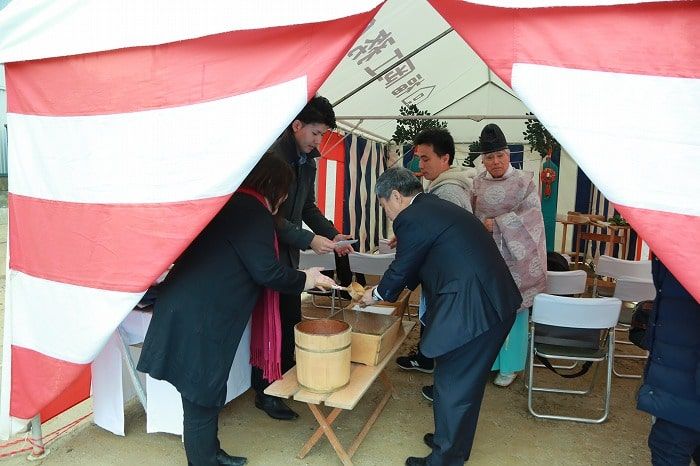 「福岡市早良区03」注文住宅現場リポート①【地鎮祭】