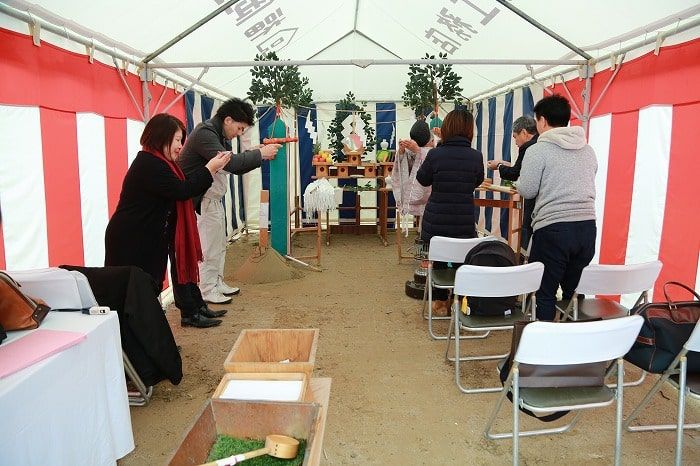 「福岡市早良区03」注文住宅現場リポート①【地鎮祭】