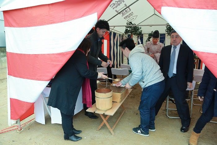 福岡市早良区03　注文住宅建築現場リポート①　～地鎮祭～