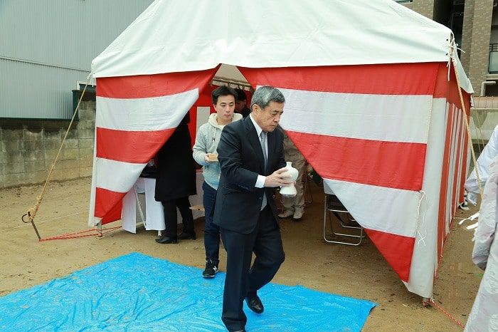 「福岡市早良区03」注文住宅現場リポート①【地鎮祭】