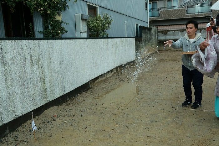 福岡市早良区03　注文住宅建築現場リポート①　～地鎮祭～