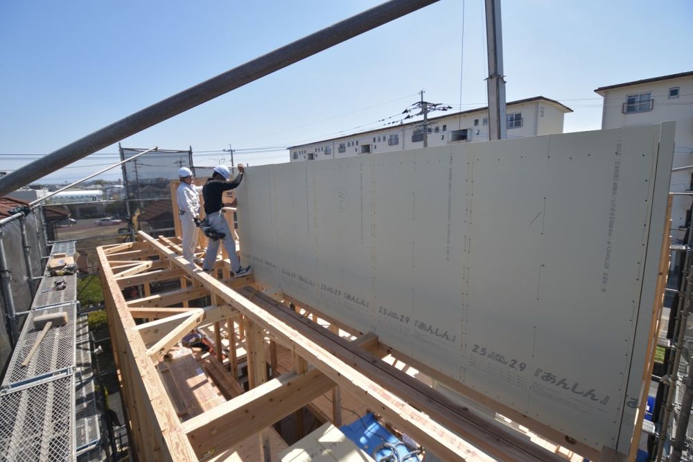 福岡市早良区05　注文住宅建築現場リポート④　～上棟式～