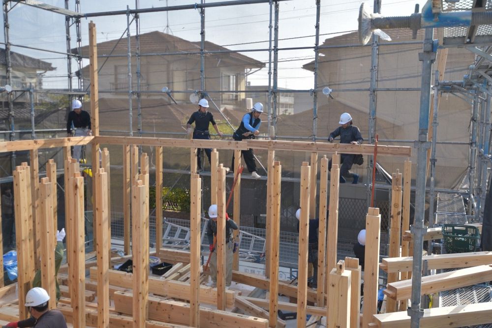 「福岡市早良区05」注文住宅現場リポート④【上棟式】
