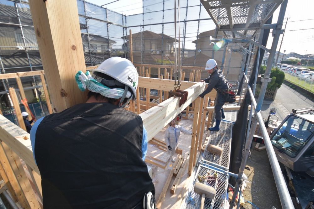 「福岡市早良区05」注文住宅現場リポート④【上棟式】