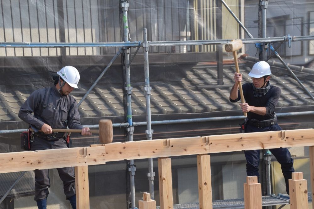 「福岡市早良区05」注文住宅現場リポート④【上棟式】