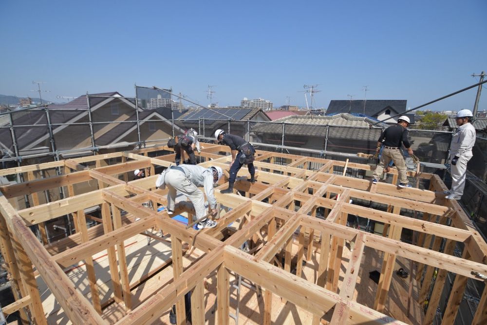 「福岡市早良区05」注文住宅現場リポート④【上棟式】