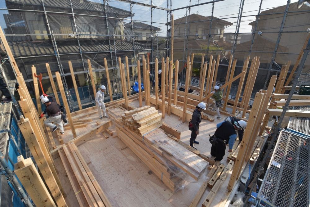 「福岡市早良区05」注文住宅現場リポート④【上棟式】