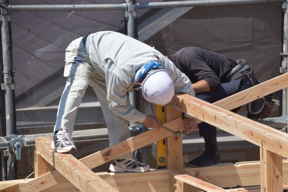 福岡市早良区05　注文住宅建築現場リポート④　～上棟式～