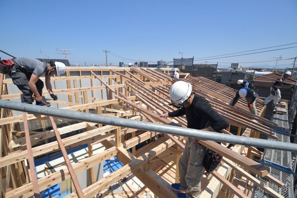 「福岡市早良区05」注文住宅現場リポート④【上棟式】