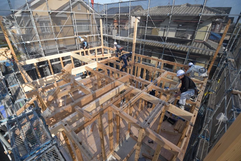 「福岡市早良区05」注文住宅現場リポート④【上棟式】