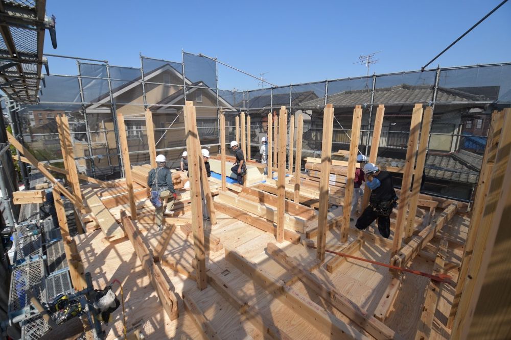 「福岡市早良区05」注文住宅現場リポート④【上棟式】