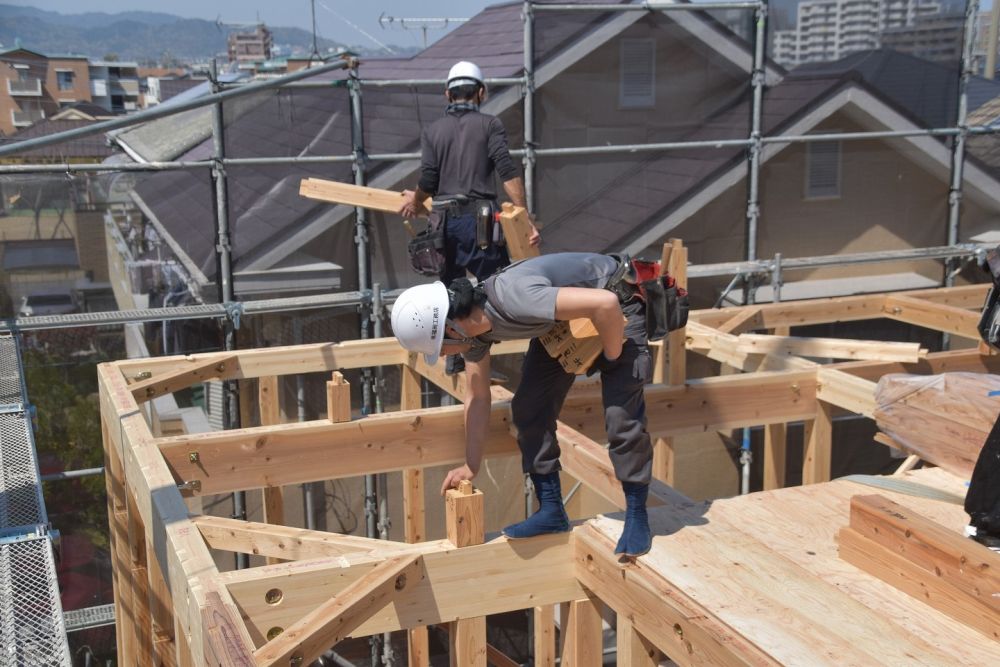 「福岡市早良区05」注文住宅現場リポート④【上棟式】