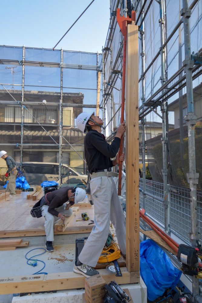 「福岡市早良区05」注文住宅現場リポート④【上棟式】