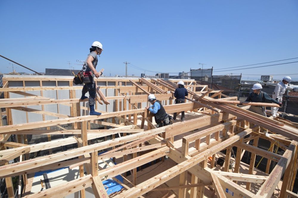 「福岡市早良区05」注文住宅現場リポート④【上棟式】