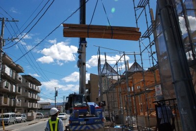 福岡県那珂川市道善01　注文住宅建築現場リポート⑤