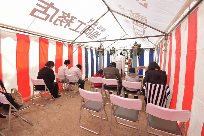 「福岡市城南区七隈03」注文住宅現場リポート①【地鎮祭】