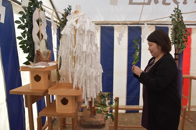 「福岡市城南区七隈03」注文住宅現場リポート①【地鎮祭】