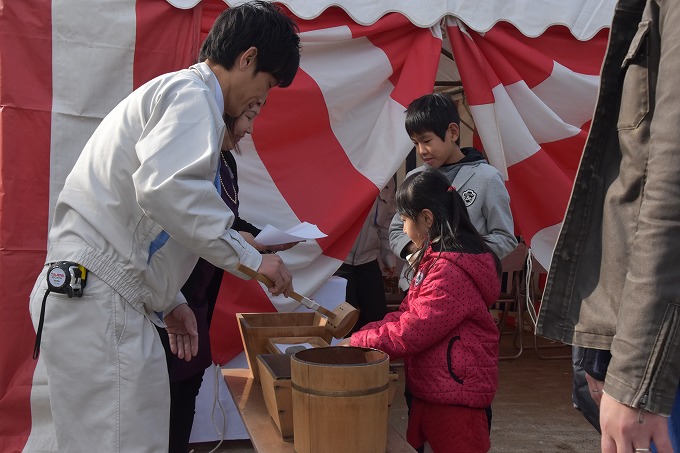 福岡市城南区七隈03　注文住宅建築現場リポート①　～地鎮祭～