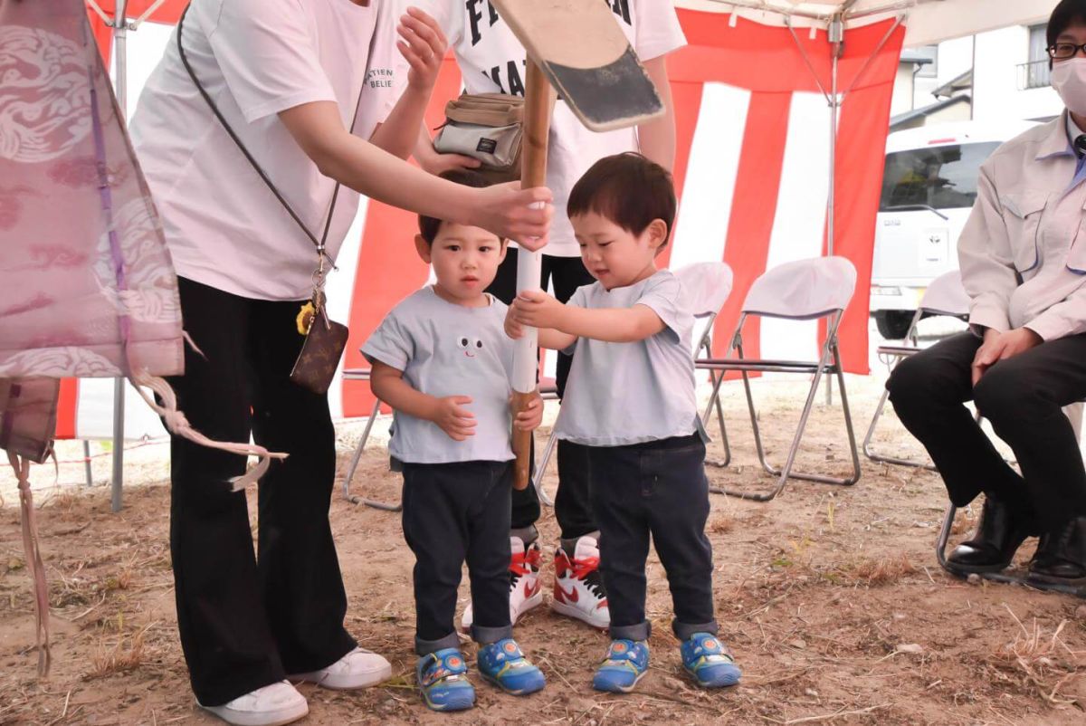 「北九州市若松区二島01」注文住宅現場リポート①【地鎮祭】