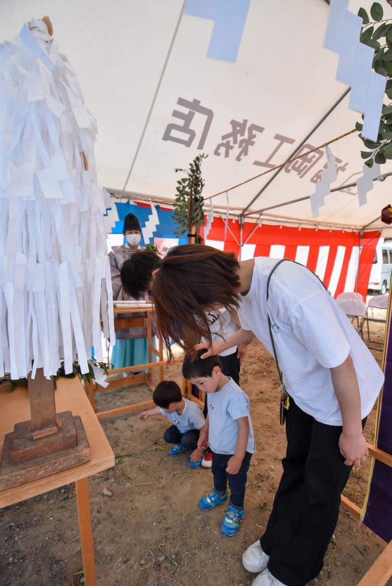 「北九州市若松区二島01」注文住宅現場リポート①【地鎮祭】