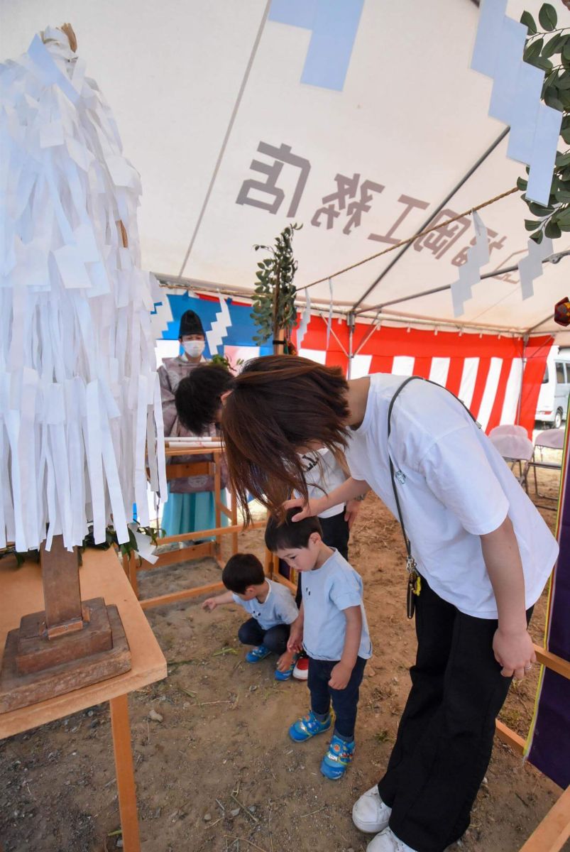 北九州市若松区二島01　注文住宅建築現場リポート①　～地鎮祭～