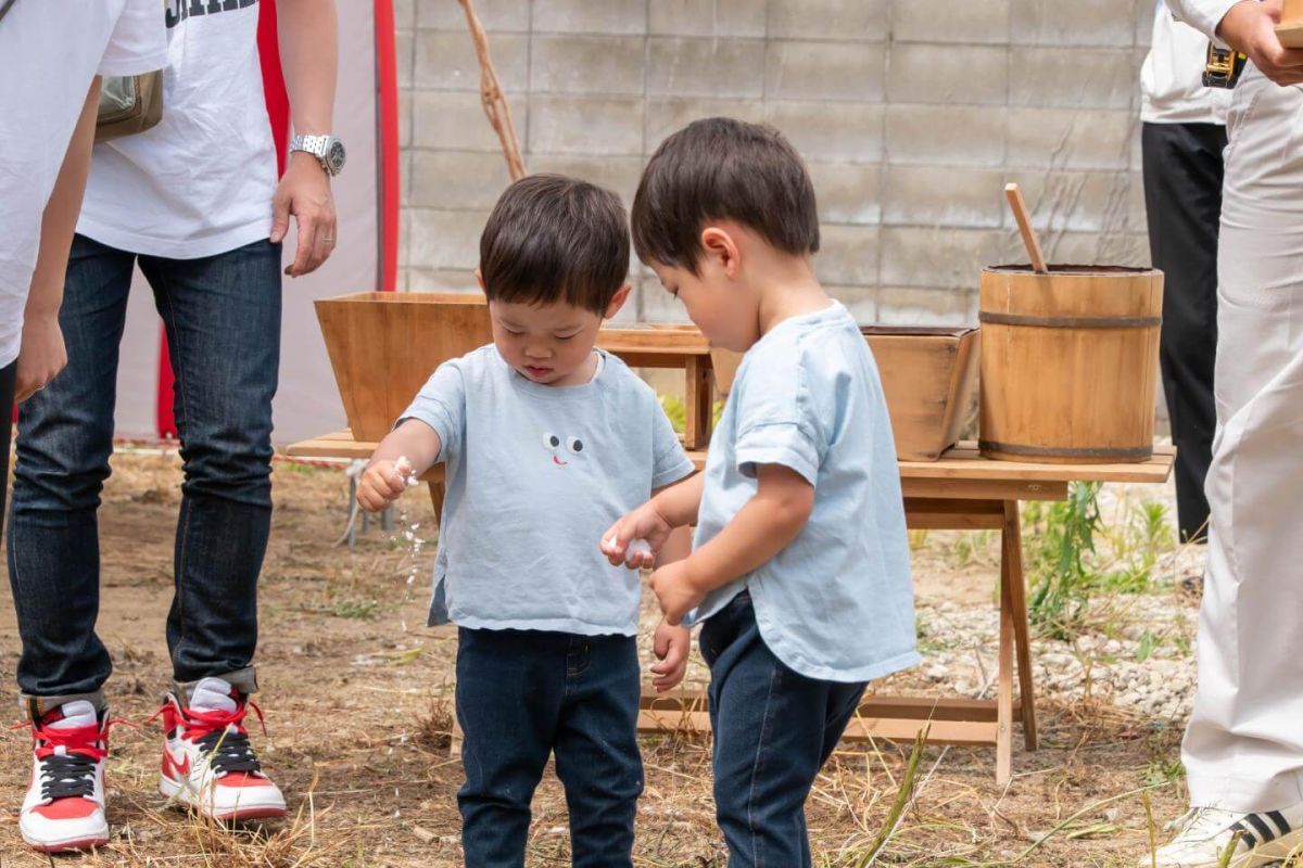 北九州市若松区二島01　注文住宅建築現場リポート①　～地鎮祭～